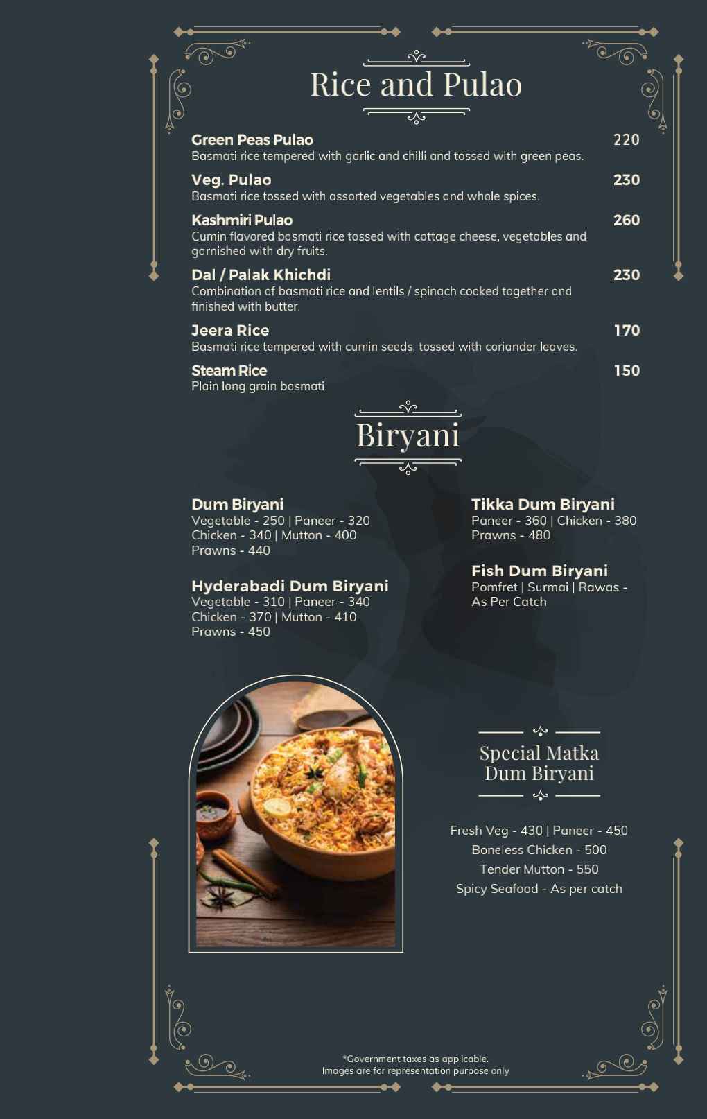 Food Menu Page 11